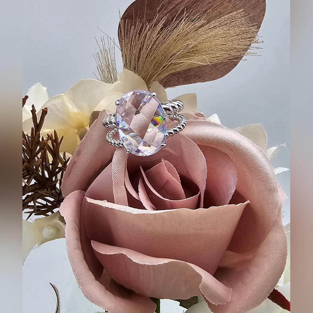 🥰 FANCY ROPED RING - Picture 5 of 6